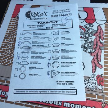 Rika's Empanadas - Empanada guide - Argentine Near Me - Glendora, California