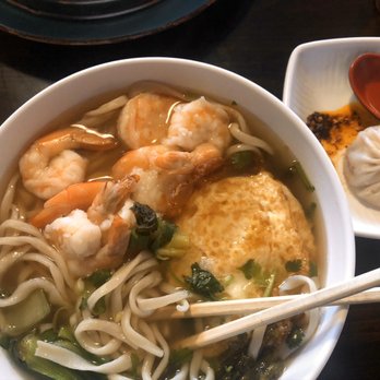 LanZhou Ramen - Shrimp Ramen w/ fried egg. - Chinese Near Me - Doraville, Georgia