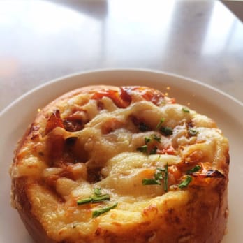 Proof Bakery - Tomato and Cheese Savory Brioche - Coffee & Tea Near Me - Los Angeles, California