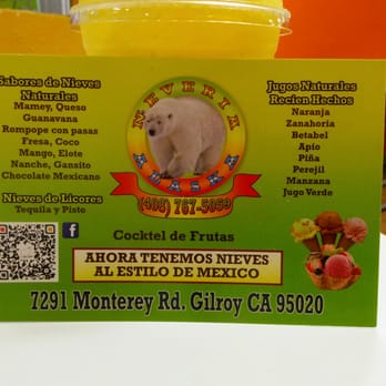 Neveria Alaska - Ice Cream & Frozen Yogurt Near Me - Gilroy, California