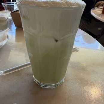 Farine Bakery & Cafe - Iced Lavender Matcha w/ Cold Foam - Bakeries Near Me - Bellevue, Washington Farine Bakery & Cafe - Iced Lavender Matcha w/ Cold Foam - Bakeries Near Me - Bellevue, Washington