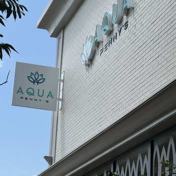 Aqua Penny's - Outside sign - Seafood Near Me - Leawood, Kansas