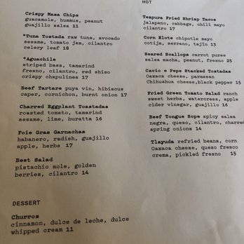 Colita - Menu - New American Near Me - Minneapolis, Minnesota Colita - Menu - New American Near Me - Minneapolis, Minnesota