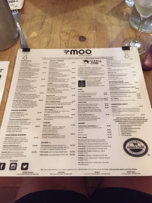Menu photo 4 Moo Gourmet Burgers Bondi Beach, NSW Menu photo 4 Moo Gourmet Burgers Bondi Beach, NSW