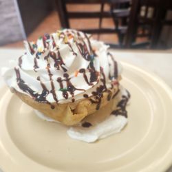 Habanero Grill - Fried Ice Cream - super satisfying!