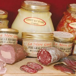 La Mère Gaud - Je vous suggère le saucisson de canard et les gésiers confits