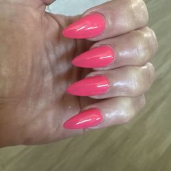 Diamond Nail Bar - Acrylic fill in with gel polish