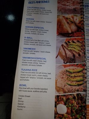 Menu photo 2 Sushimi Tijuana, BCN