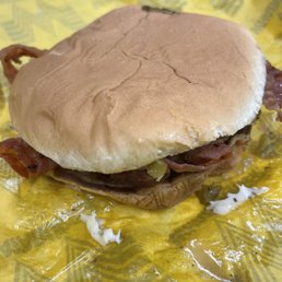 Hatch green chile bacon burger Hatch green chile bacon burger