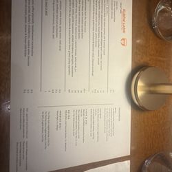 Elbow Lane - Menu