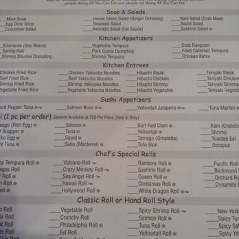 Kings Sushi - Menu - Japanese Near Me - Surfside Beach, South Carolina