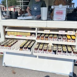 Miss Miller’s Donuts - Jams and sauces.