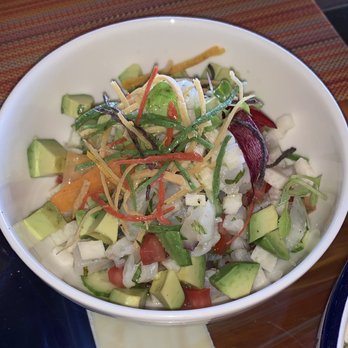 Agua - Sea bass ceviche - pricey but worth it! - Mediterranean Near Me - Cabo San Lucas, BCS