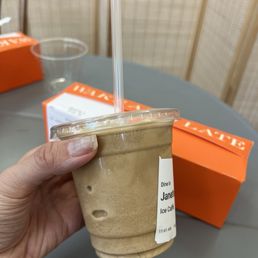 Ice Caffe served Frozen! Yum! Very small but enough sweet for the day. Ice Caffe served Frozen! Yum! Very small but enough sweet for the day.