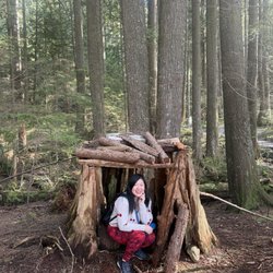 Lynn Canyon Park - A little hut along the trail