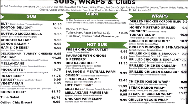Menu photo 6 Mediterranean Grill Boston, MA