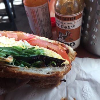 Flake - Breakfast sandwiches are the best and even better when paired with the local hot sauce they have. My favorite is the Super Cro Jo! - Breakfast & Brunch Near Me - Venice, California