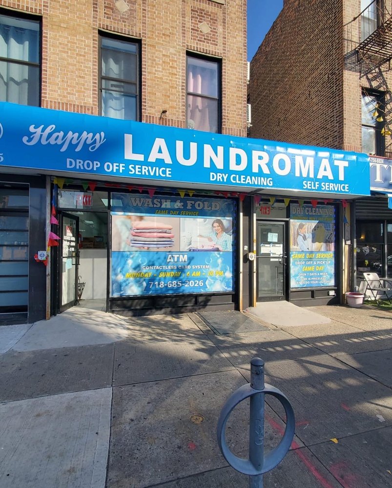 HAPPY LAUNDROMAT 12 Photos 6835 Fresh Pond Rd, Ridgewood, New York