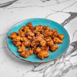 Rice & Noodle - Honey sesame chicken, a classic Chinese dish, packed with sweet yet robust flavors, perfect as a main dish for anybody