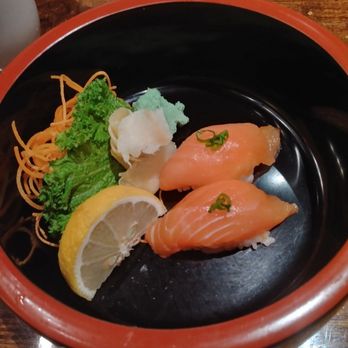 Konnichiwa - Salmon Nigiri - Sushi Bars Near Me - Lexington, South Carolina