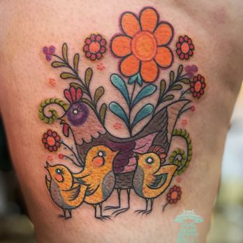 Miss Kitty Tattoo - A custom mother and child tattoo made by Miss Kitty. - Tattoo Near Me - Jerome, Arizona Miss Kitty Tattoo - A custom mother and child tattoo made by Miss Kitty. - Tattoo Near Me - Jerome, Arizona