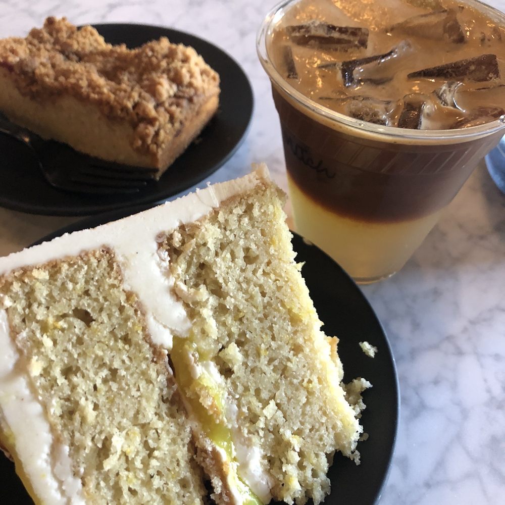Dark Hall Coffee - Almond lemon cake and raspberry crumble - Coffee & Tea Near Me - Phoenix, Arizona Dark Hall Coffee - Almond lemon cake and raspberry crumble - Coffee & Tea Near Me - Phoenix, Arizona