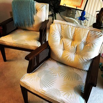 Rohm Upholstery - Cozy Chair set - Furniture Reupholstery Near Me - Dunedin, Florida
