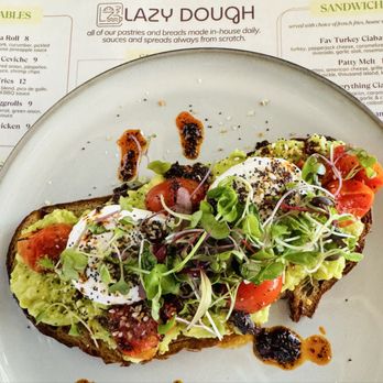 Lazy Dough - Avocado toast - Breakfast & Brunch Near Me - Long Beach, California Lazy Dough - Avocado toast - Breakfast & Brunch Near Me - Long Beach, California