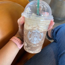 Caramel Ribbon Crunch Frappuccino Blended Beverage