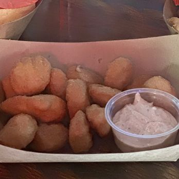 Barracuda Taphouse & Grill - Corn Nuggets- phenomenal - Bars Near Me - Coconut Grove, Florida