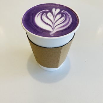 Forest Cafe - Ube latte - Cafes Near Me - Forest Hills, New York