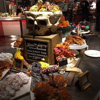 Clifton's Republic - Pastries with Halloween deco - Bars Near Me - Los Angeles, California
