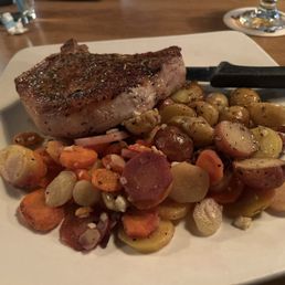 Generous cut Pork chop
