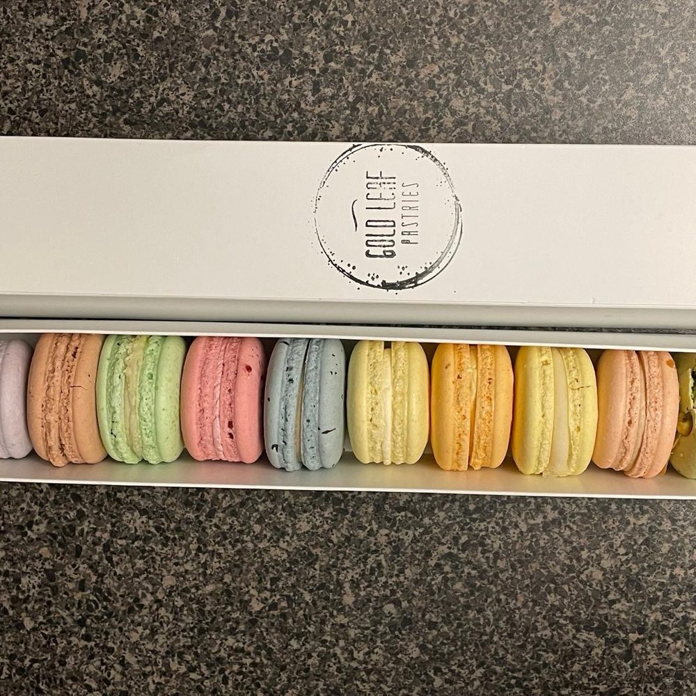 Gold Leaf Pastries - Macarons ($3.00 each) - Bakeries Near Me - Kamloops, British Columbia