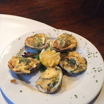 Boars Head Grill - Oysters Rockefeller... Sooo good - Seafood Near Me - Savannah, Georgia