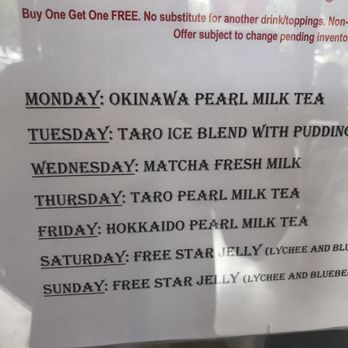 Sharetea - New special 8/24/2017 - Coffee & Tea Near Me - San Ramon, California Sharetea - New special 8/24/2017 - Coffee & Tea Near Me - San Ramon, California