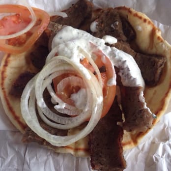 Tex's Star Grill - Gyro with the cucumber sauce - Burgers Near Me - Watauga, Texas Tex's Star Grill - Gyro with the cucumber sauce - Burgers Near Me - Watauga, Texas