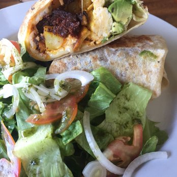 Northside Cafe - Breakfast burrito with chorizo is delicious. - Breakfast & Brunch Near Me - Sayulita, NAY