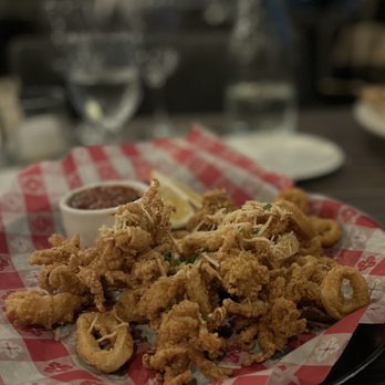 VUE Bar + Restaurant - a plate of fried calamails - Bars Near Me - Long Beach, California