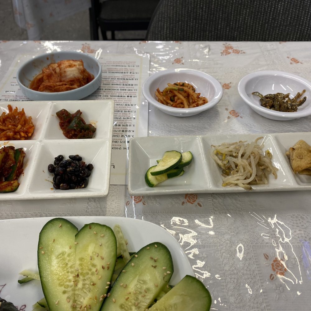 Nak Won Jung Korean Restaurant - The side dishes. - Korean Near Me - McAllen, Texas Nak Won Jung Korean Restaurant - The side dishes. - Korean Near Me - McAllen, Texas