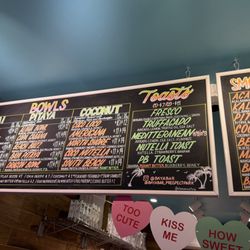 Baya Bar - Acai & Smoothie Shop - Menu 1