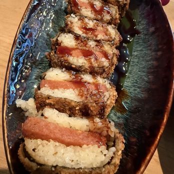 Colander Kitchens - Crispy spam musubi - Salad Near Me - San Mateo, California