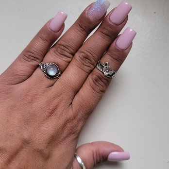 Jasmine Spa Nails - I don't have the prettiest hands, (as you can see .)  But having my nails done always makes my hands feel pretty lol - Nail Salons Near Me - Pasadena, California