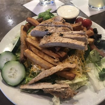 Station 101 Pub & Kitchen - "Pittsburgh" Grilled Chicken Salad with Homemade Ranch Dressing - Pubs Near Me - DuBois, Pennsylvania