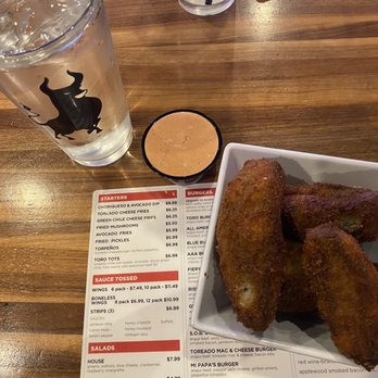 Toro Burger Bar - Avocado fries - Gastropubs Near Me - El Paso, Texas