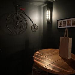 The corner where I ate. Dark and mysterious like me.