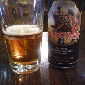 Cornish Pasty - Iron Maiden trooper ale....In my opinion, it wasn't too bitter. - Pubs Near Me - Phoenix, Arizona