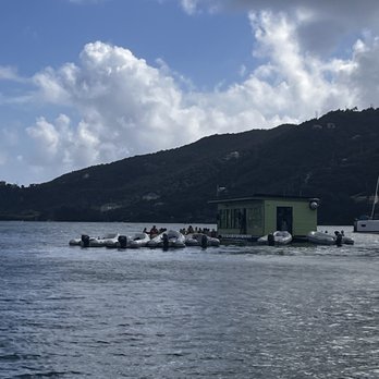 Lime Out - We found a small boat from the shore to take us to Lime Out - 30$ a person - Mexican Near Me - Saint John, Virgin Islands Lime Out - We found a small boat from the shore to take us to Lime Out - 30$ a person - Mexican Near Me - Saint John, Virgin Islands