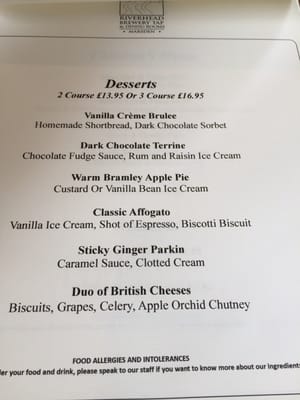 Menu photo 3 The Riverhead Brewery Tap Huddersfield, XWY Menu photo 3 The Riverhead Brewery Tap Huddersfield, XWY