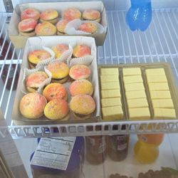 Lots of cool desserts